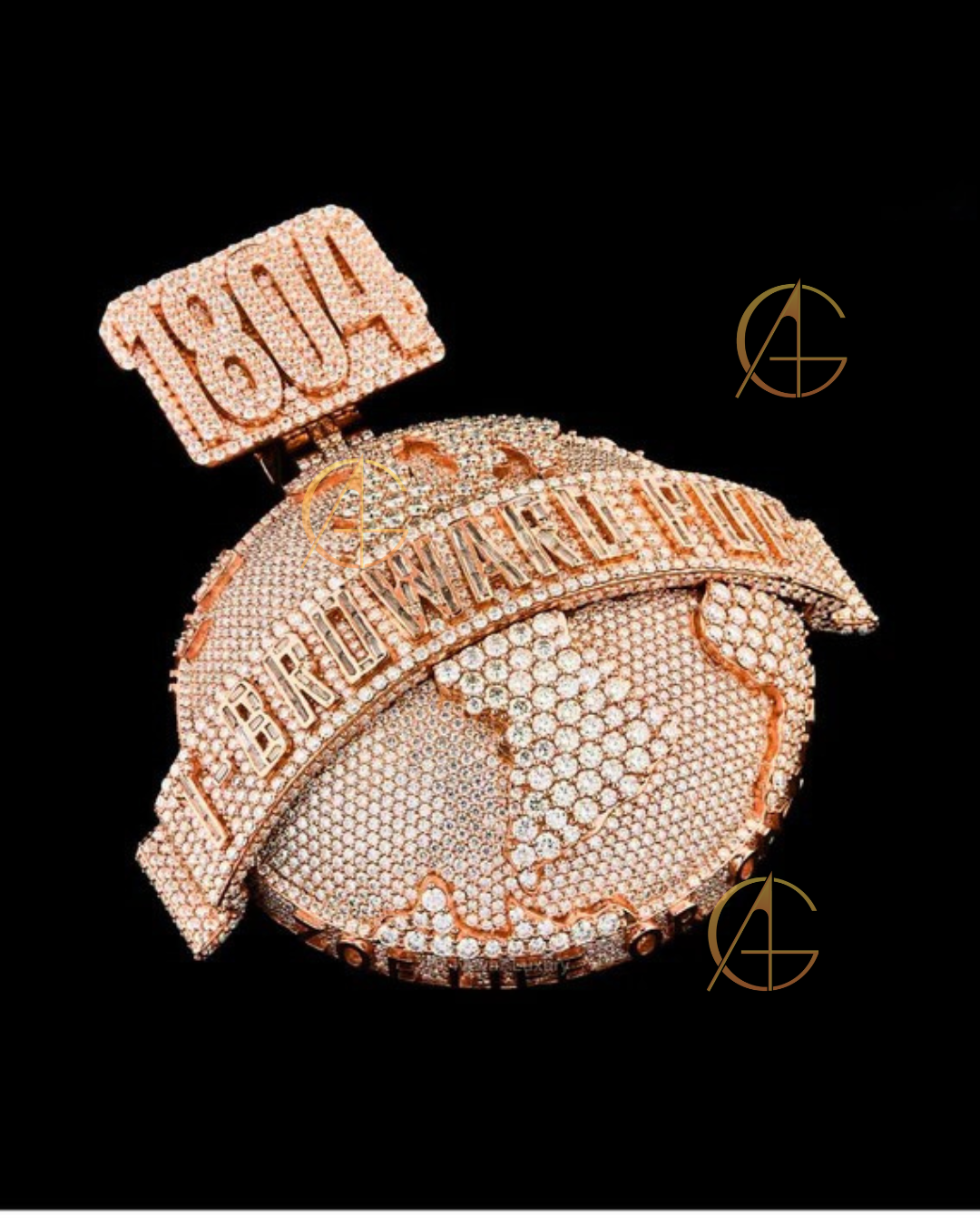 Custom Hexagon Pendant - GRA Certified Moissanite Jewelry Gift