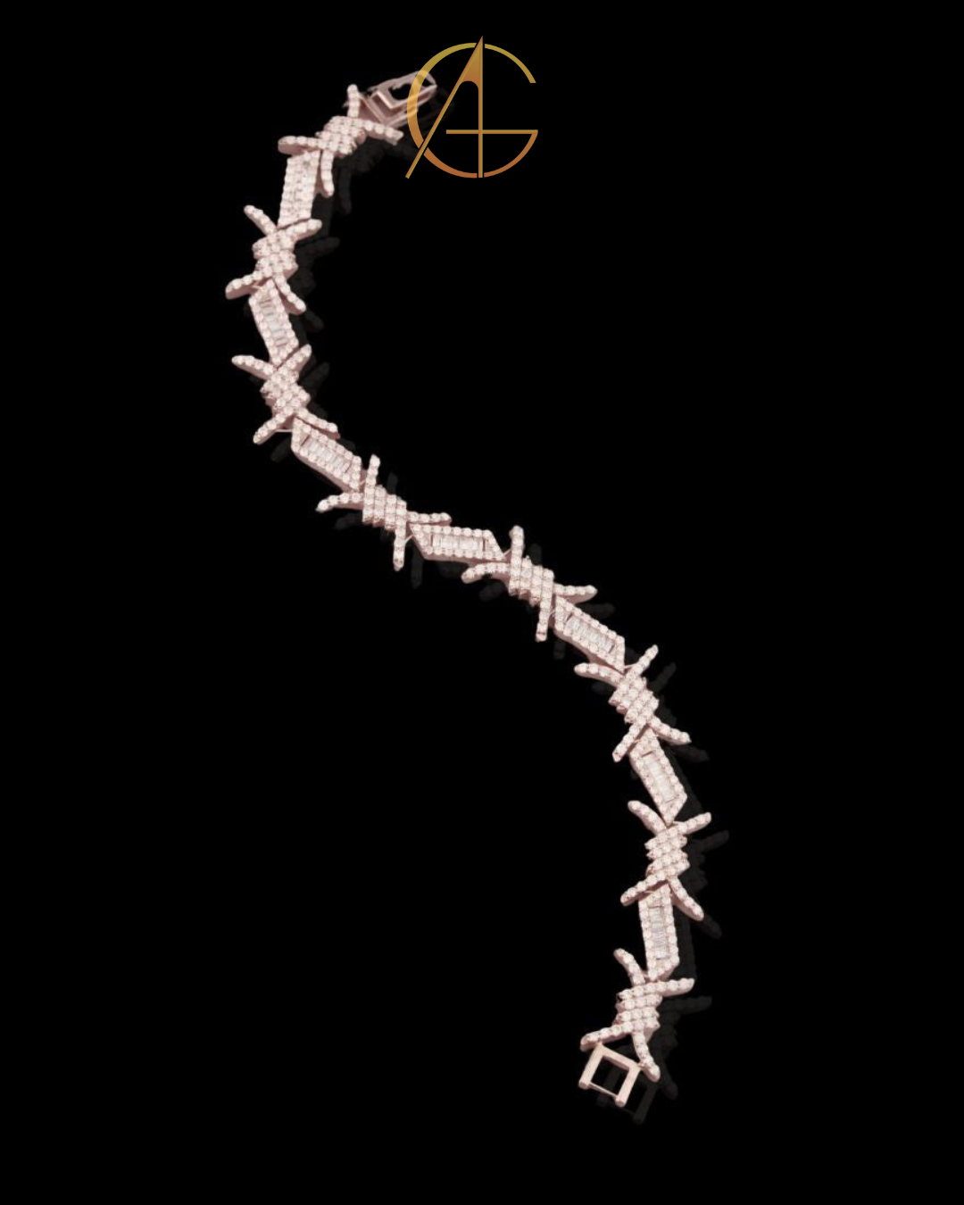 Luxury Tennis Chain Bracelet - Handmade Moissanite Diamond Gift