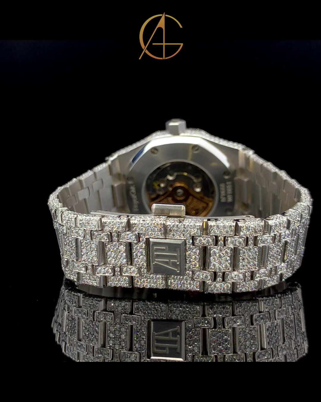 AP Silver Luxury Dial With Date Fuction Watch