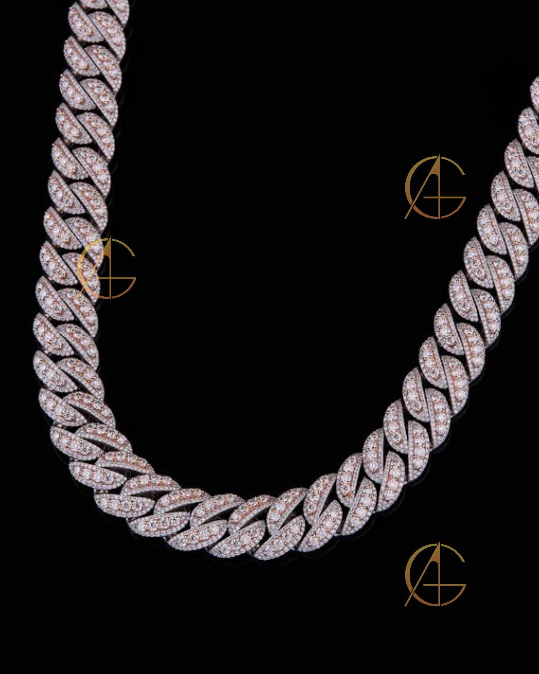 Drip Check Louis Cuban Chain - Full Bustdown By Auren