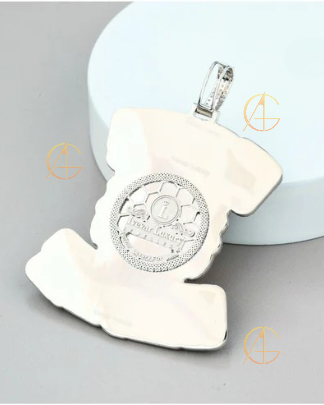 Personalized Moissanite Letter Necklace - 925 Silver/Gold Fine Jewelry Gift