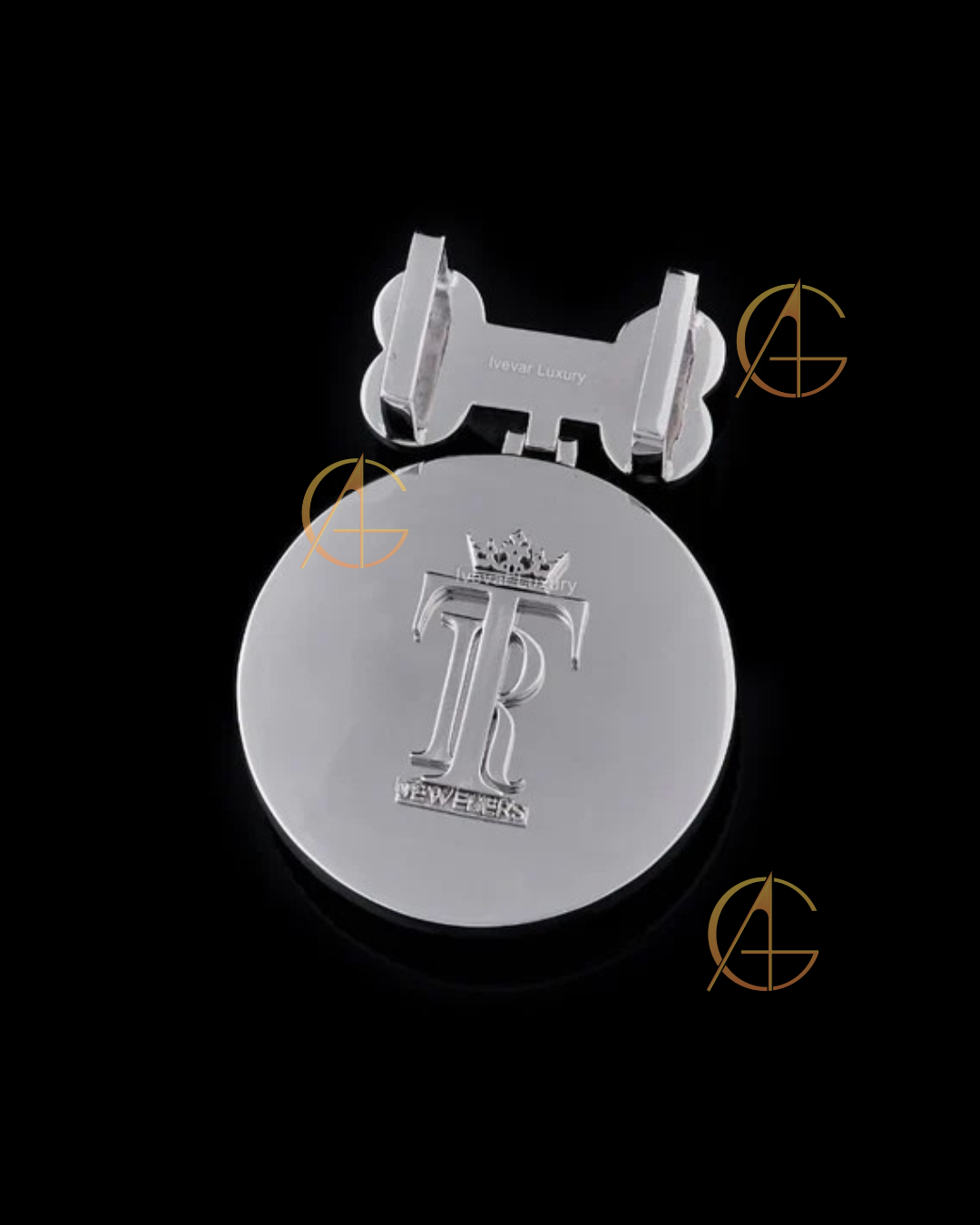 Elegant Custom Moissanite Diamond Pendant Jewelry By Auren