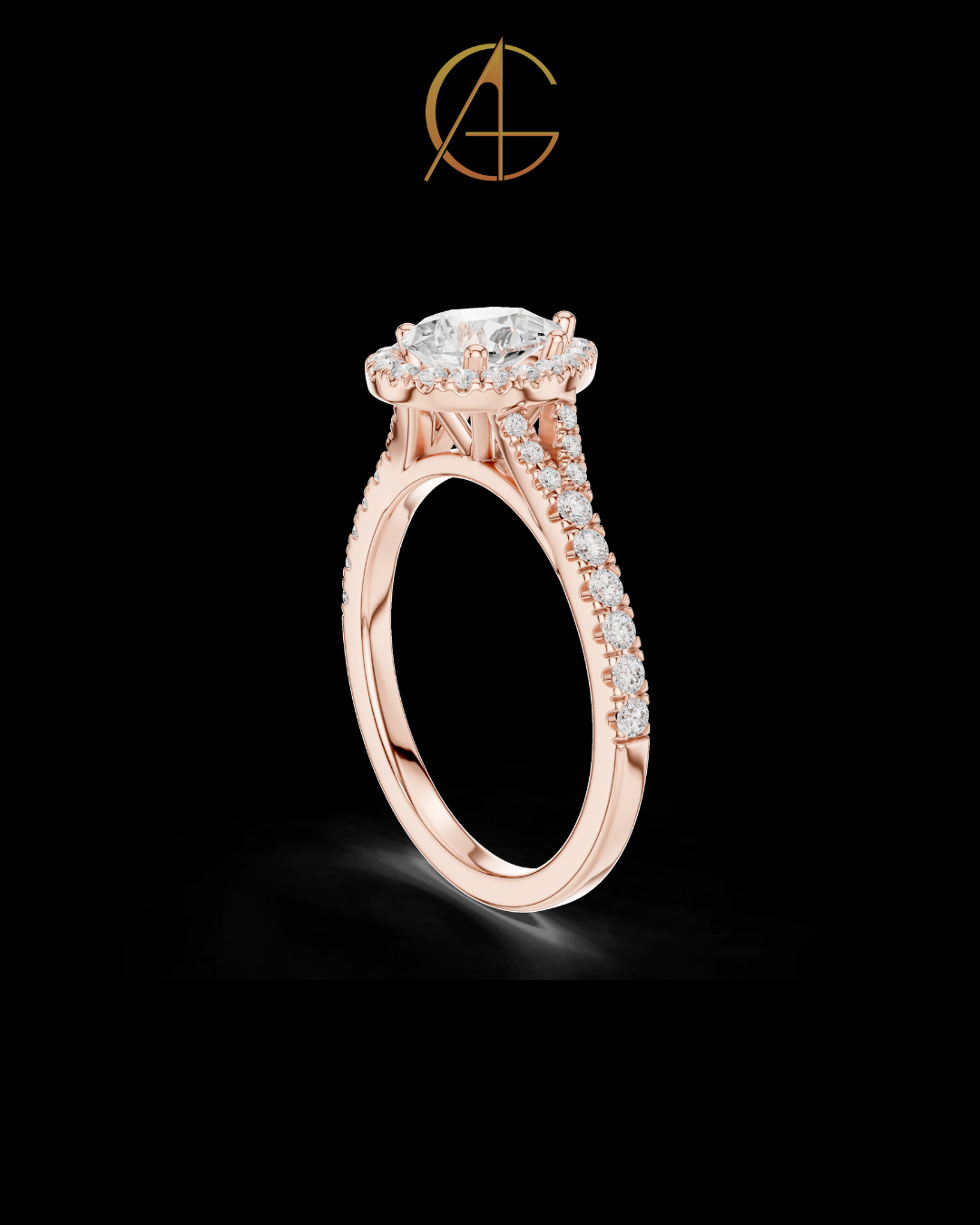1.00 CT Inspiring Moissanite Pear Cut Diamond Ring For Soft Day