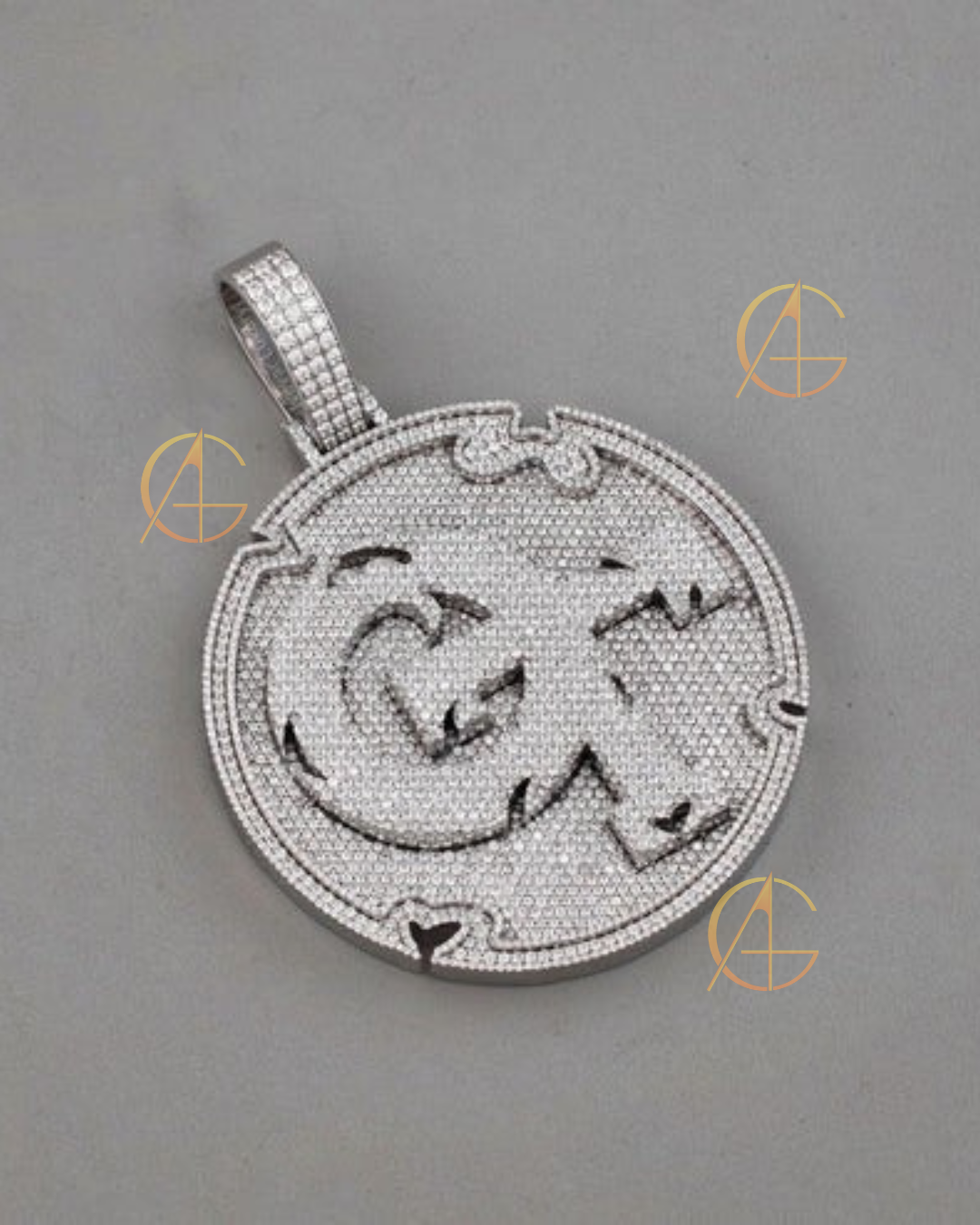 Personalized Hip Hop Jewelry - VVS Moissanite Diamond Letter Gift