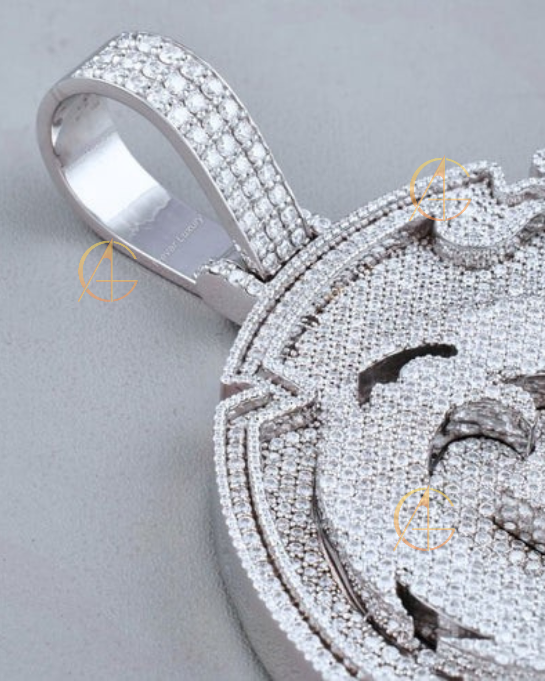 Personalized Hip Hop Jewelry - VVS Moissanite Diamond Letter Gift
