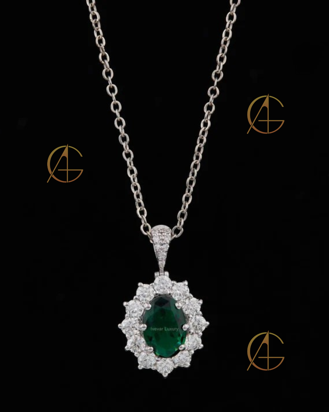 Luxury Moissanite Diamond Tennis Chain Iced Out Hip Hop Style by Auren
