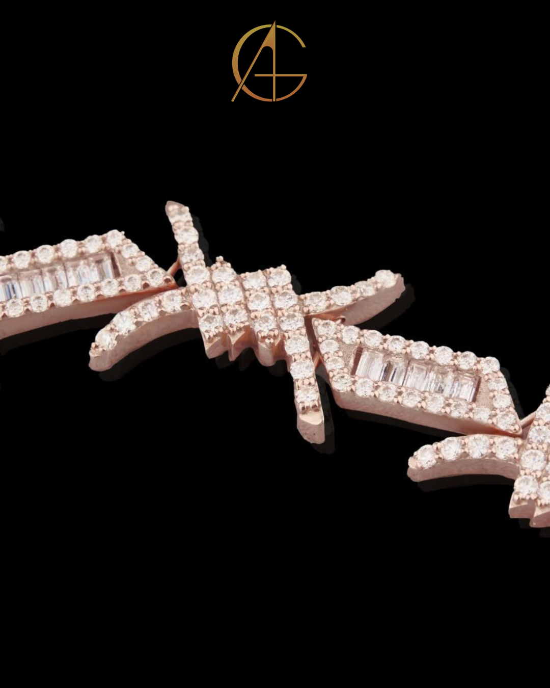 Luxury Tennis Chain Bracelet - Handmade Moissanite Diamond Gift