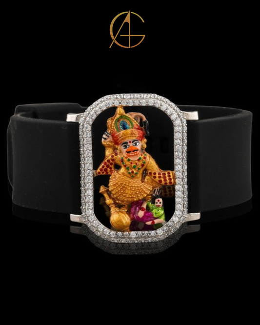 Fortune & Prosperity Moissanite Bracelet Custom Iced-Out Diamond Charm for Men & Women By Ivevar