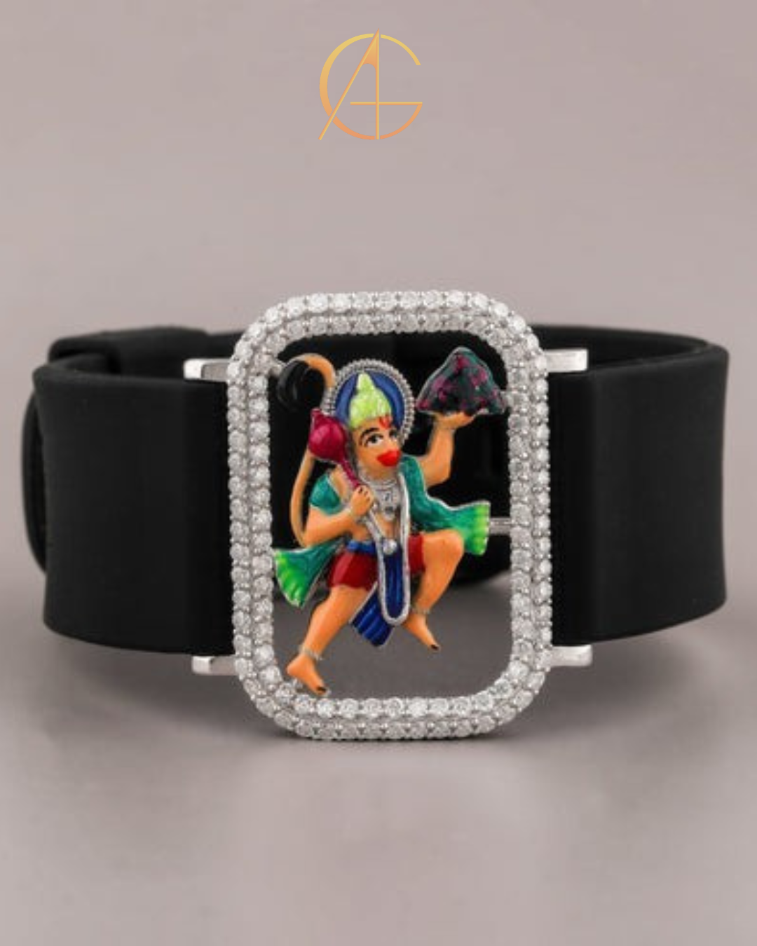Fortune & Prosperity Moissanite Bracelet Custom Iced-Out Diamond Charm for Men & Women By Ivevar