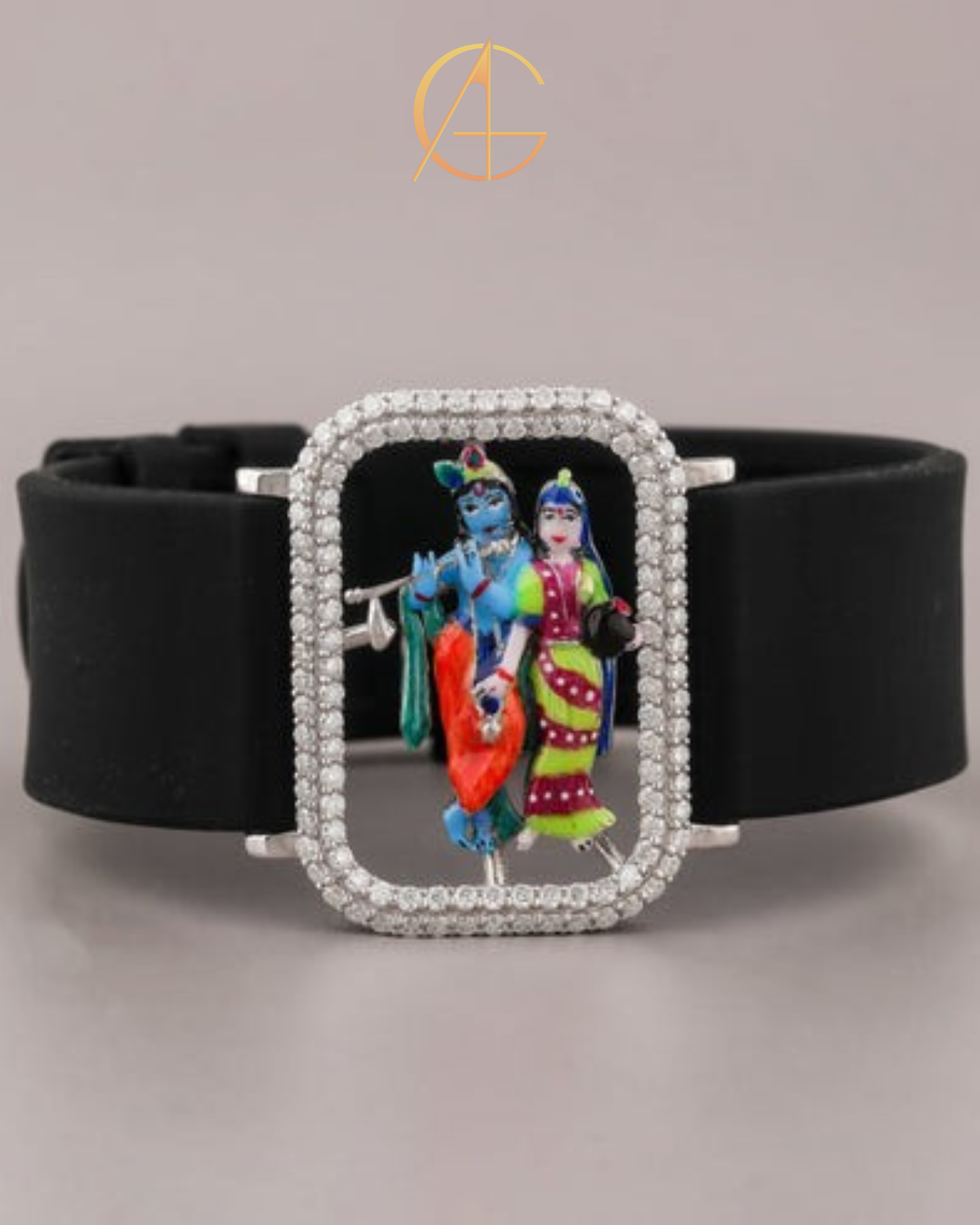 Fortune & Prosperity Moissanite Bracelet Custom Iced-Out Diamond Charm for Men & Women By Ivevar