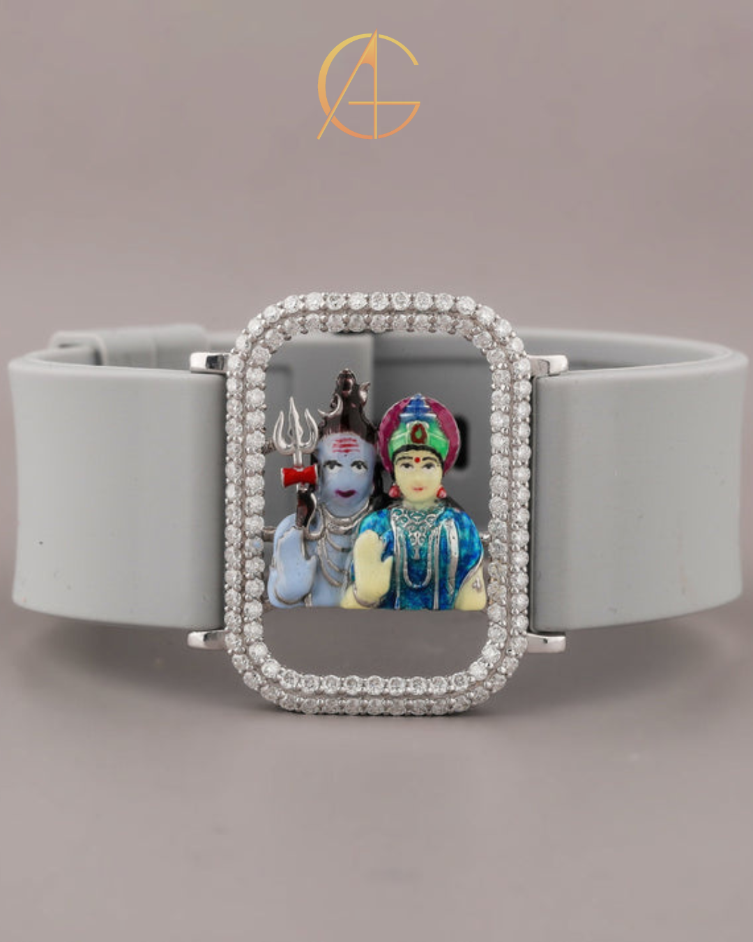 Fortune & Prosperity Moissanite Bracelet Custom Iced-Out Diamond Charm for Men & Women By Ivevar