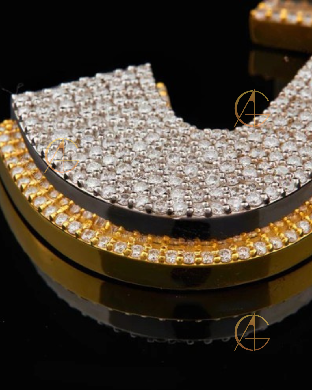 Custom Bling Moissanite Pendant - Iced Out Diamond Hip Hop Jewelry Gift