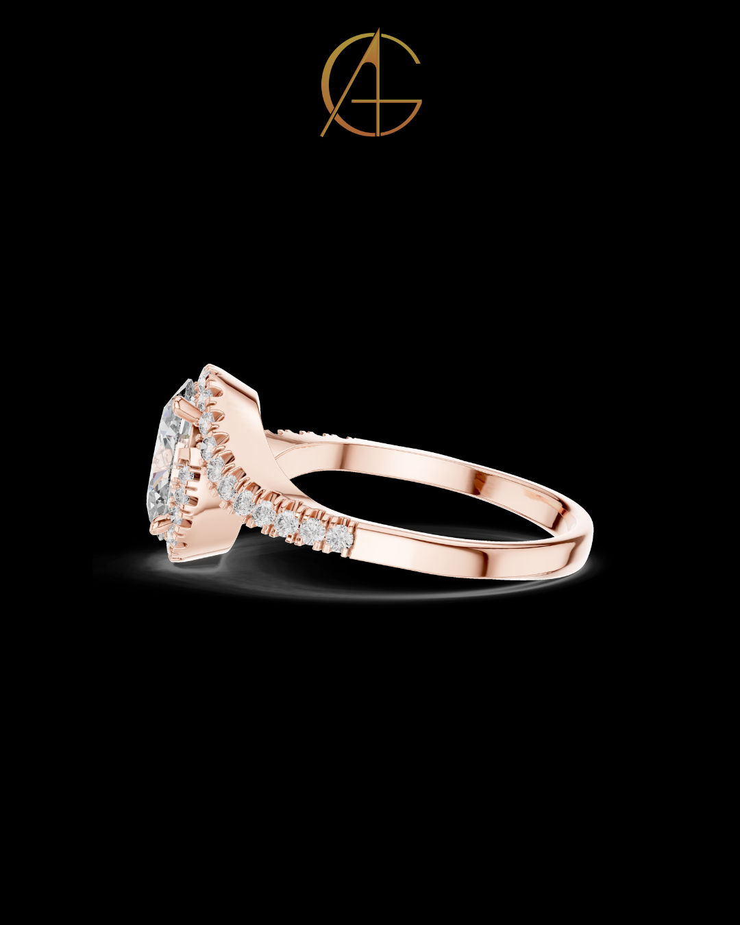0.70 CT Dazzling Moissanite Oval Cut Diamond Ring For Anniversary Ring