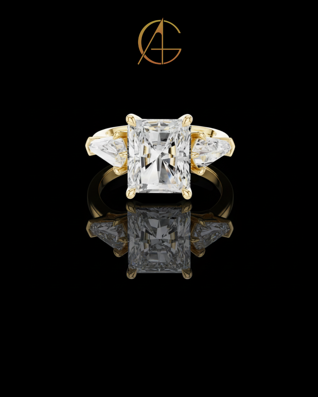 1.00 CT Elegant Moissanite Heart Cut Diamond Ring For Every Time