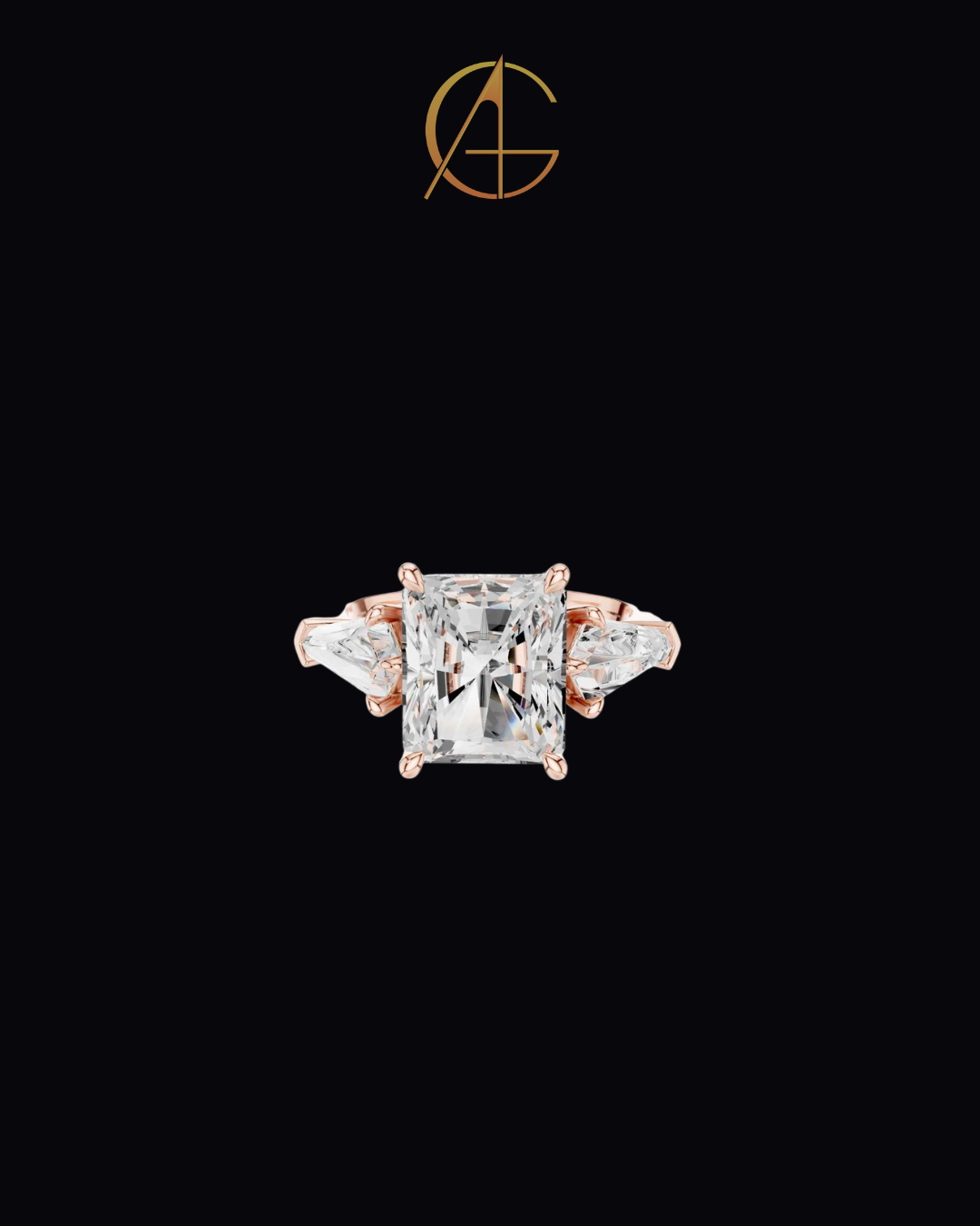 1.00 CT Elegant Moissanite Heart Cut Diamond Ring For Every Time
