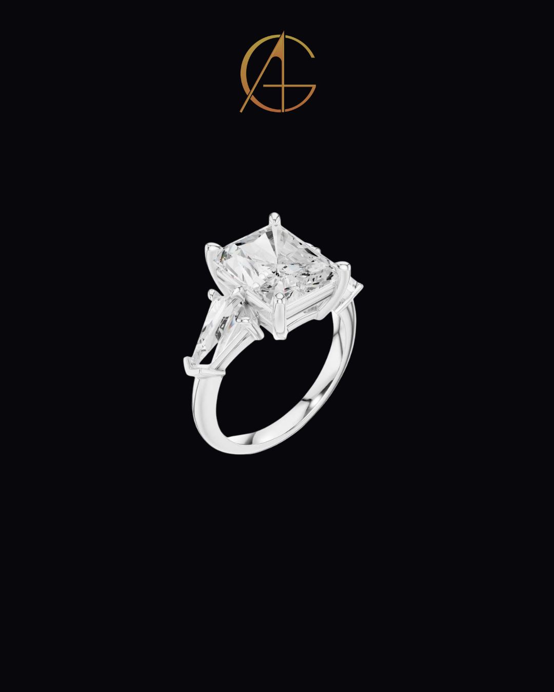 1.00 CT Elegant Moissanite Heart Cut Diamond Ring For Every Time