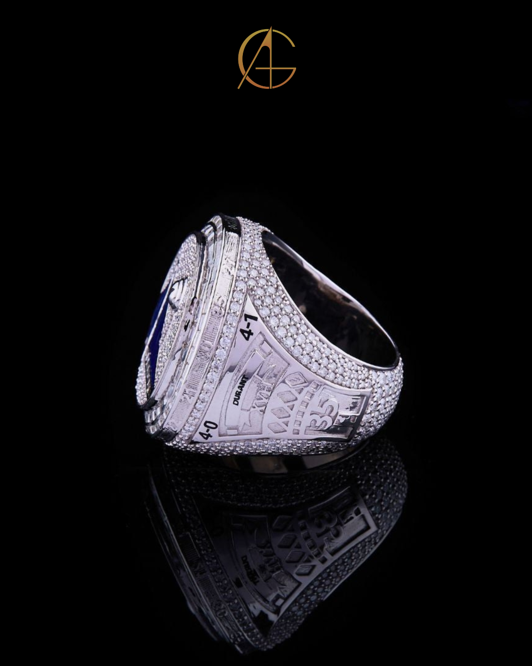 Royal Ice for King Energy Championship Ring for Men by Auren Gems