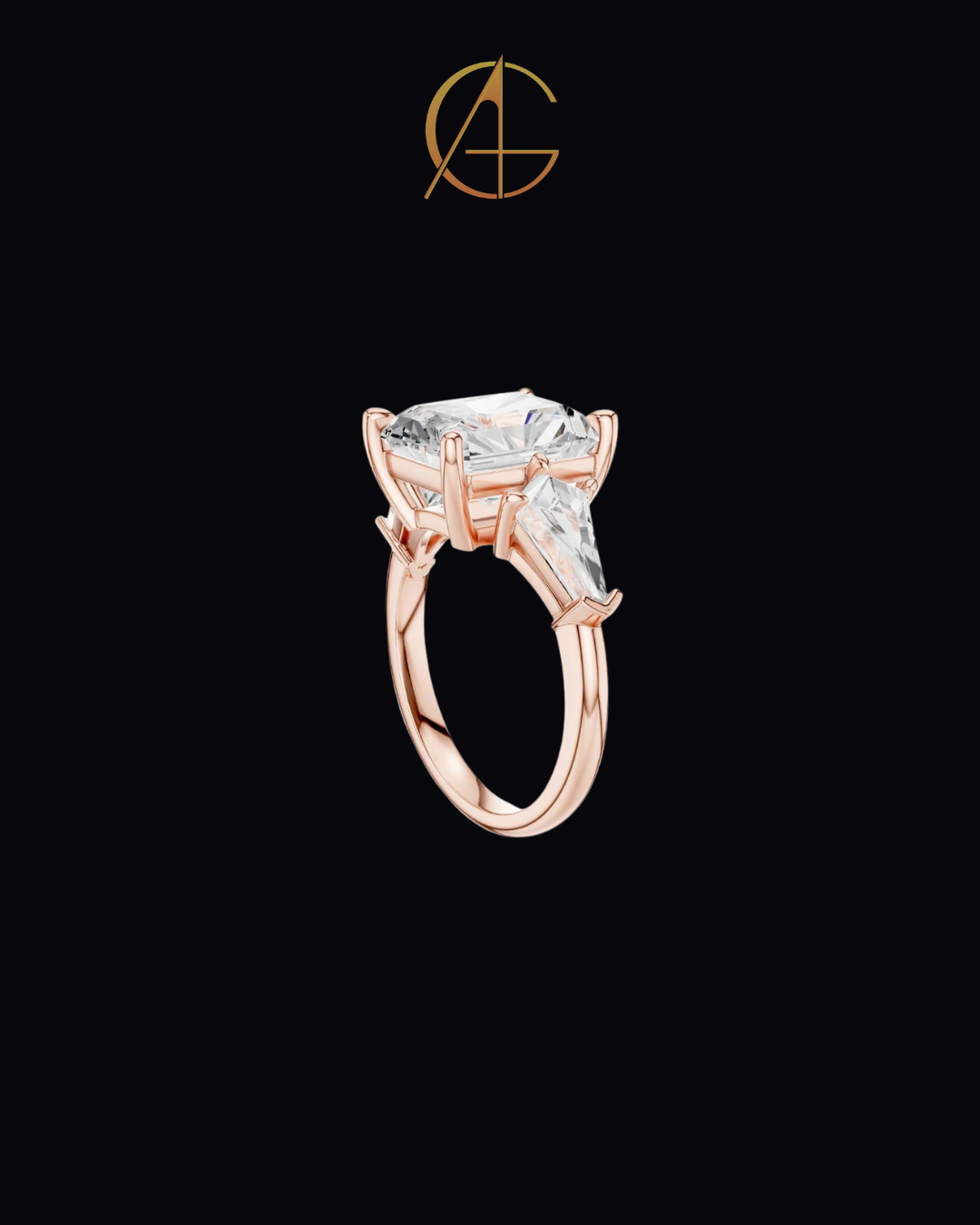1.00 CT Elegant Moissanite Heart Cut Diamond Ring For Every Time