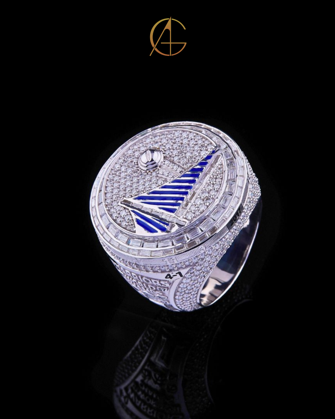 Royal Ice for King Energy Championship Ring for Men by Auren Gems