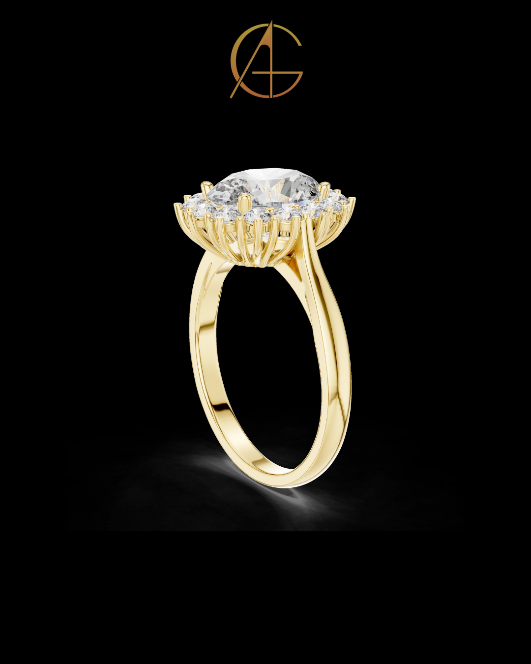 0.60 CT Brilliant Moissanite Oval Cut Diamond Ring For Anniversary Ring