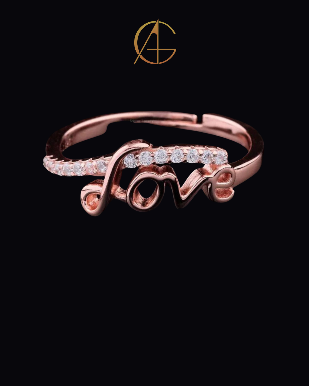 0.25 TCW Eternal Love Moissanite Diamond Ring with Sparkling Diamond – Romantic Gift for Women