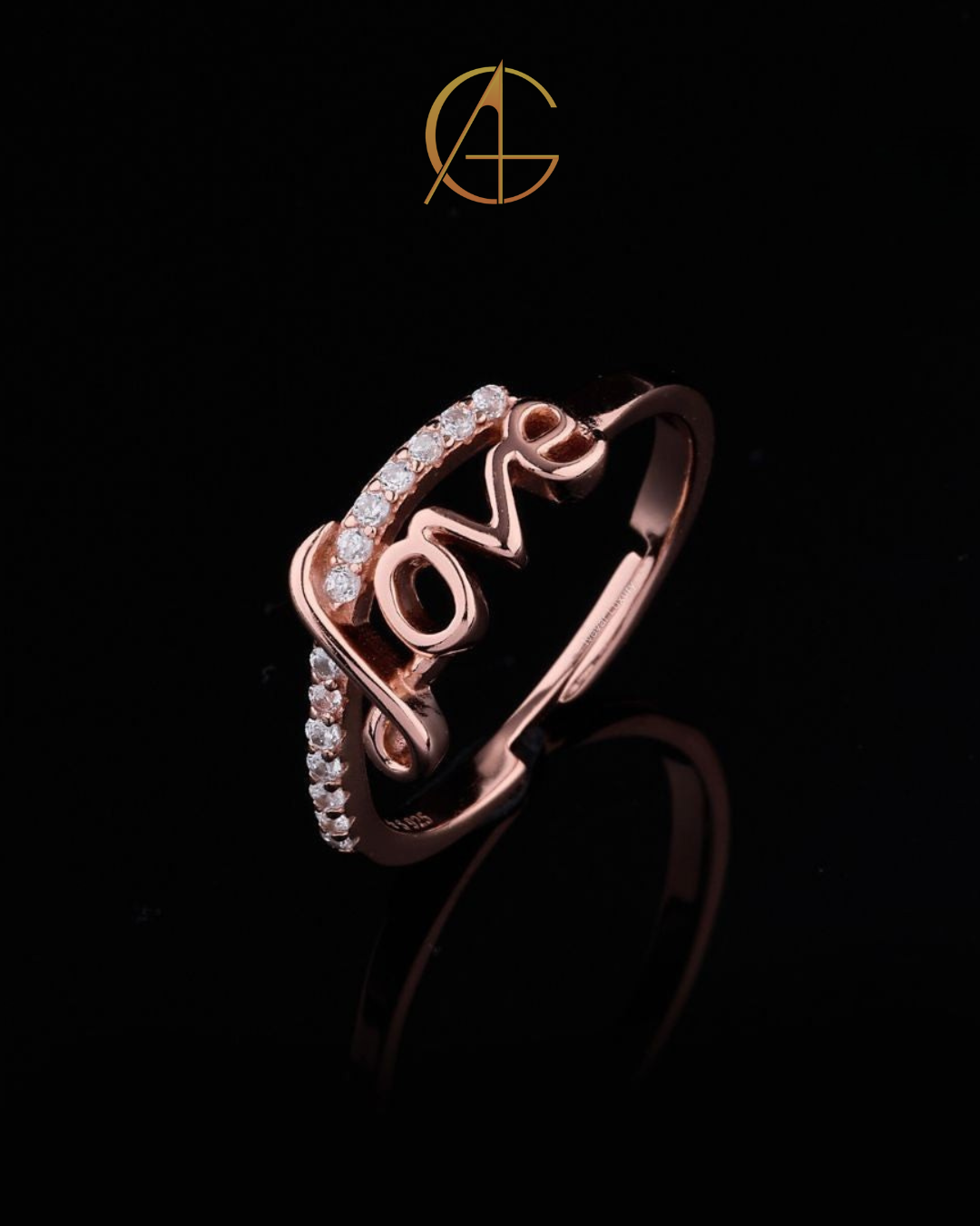 0.25 TCW Eternal Love Moissanite Diamond Ring with Sparkling Diamond – Romantic Gift for Women