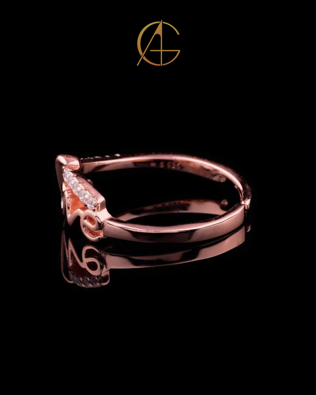 0.25 TCW Eternal Love Moissanite Diamond Ring with Sparkling Diamond – Romantic Gift for Women