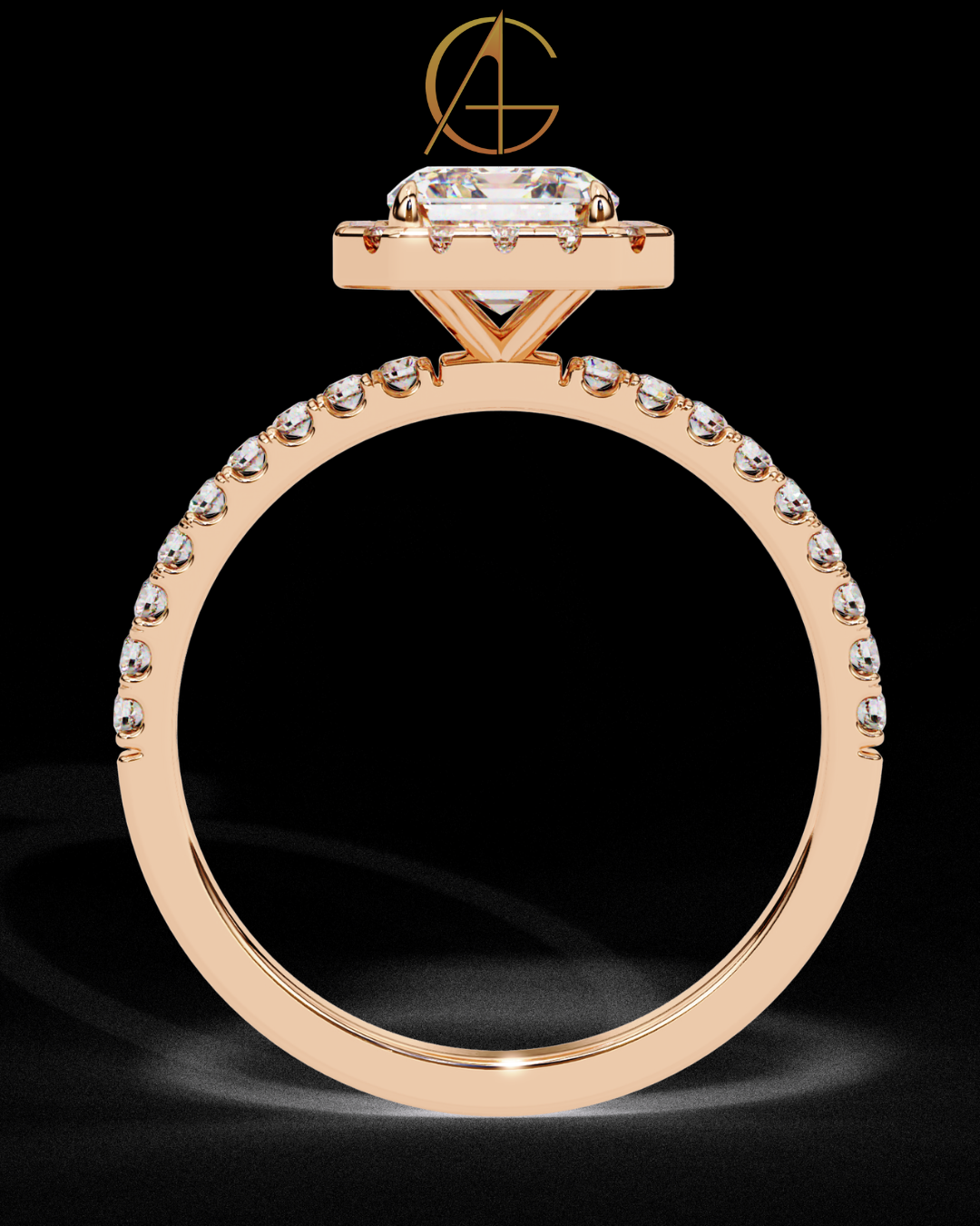 1.66 CT Affordable Emerald Cut Moissanite Diamond Solitaire Ring for Vintage Elegance