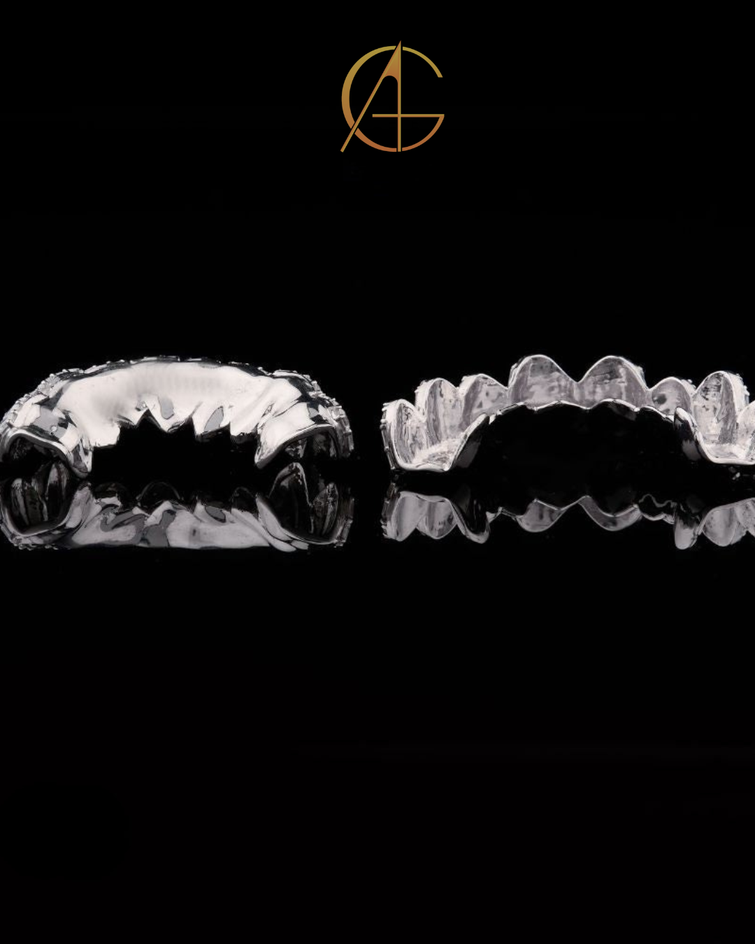 Custom Baguette Moissanite Grillz - VVS Diamond Luxury Teeth Jewelry for Men & Women