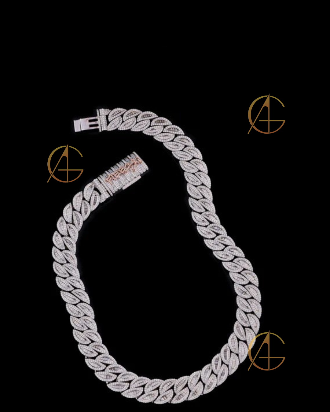 Iced Out Cuban Chain That Turns Heads Custom Drop By Auren Gems