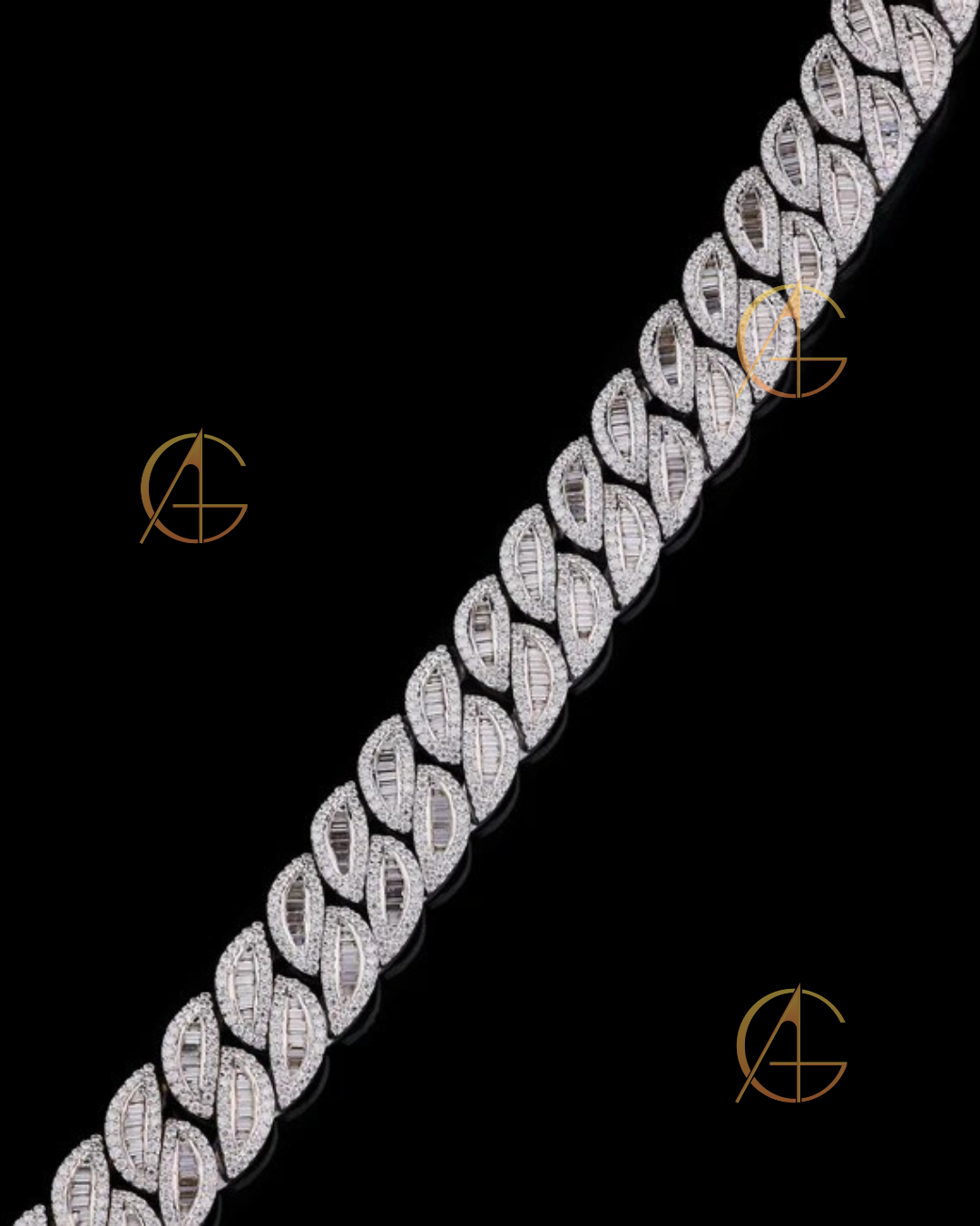 Iced Out Cuban Chain That Turns Heads Custom Drop By Auren Gems