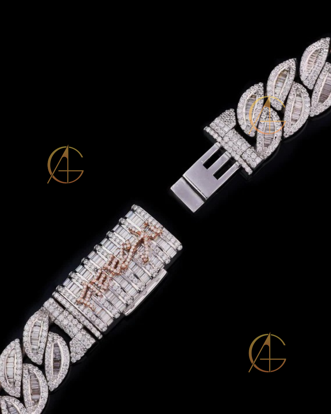 Iced Out Cuban Chain That Turns Heads Custom Drop By Auren Gems