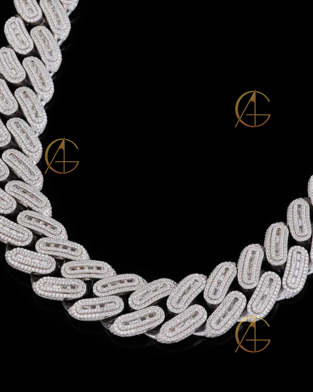Ultimate Ice Alert ‘COTTON’ Cuban Chain Reveal Flex Drop Auren