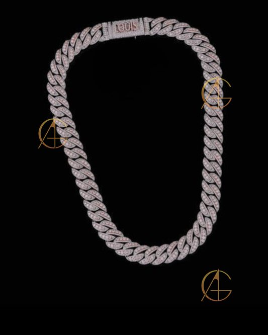 Drip Check Louis Cuban Chain - Full Bustdown By Auren