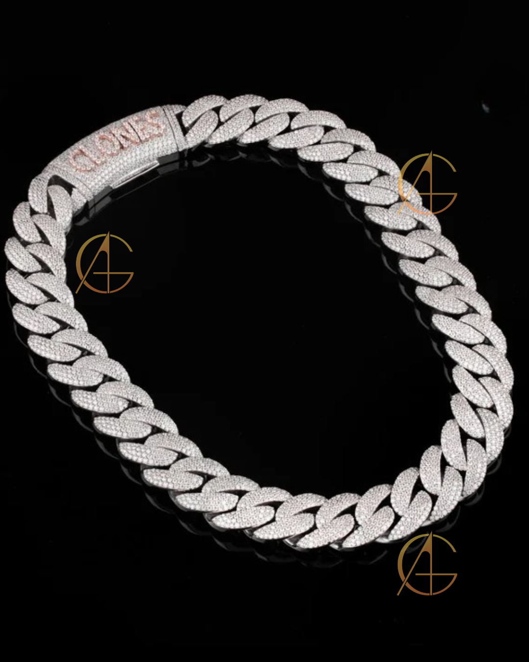 Auren Premium VVS Moissanite Tennis Chain D Color Brilliance