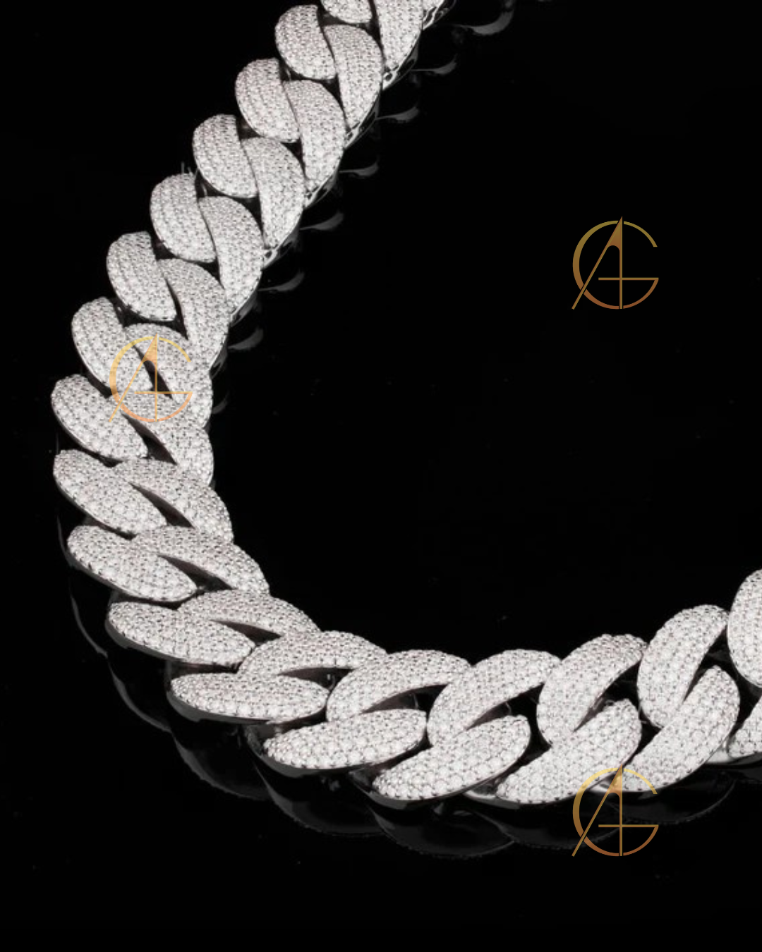 Auren Premium VVS Moissanite Tennis Chain D Color Brilliance