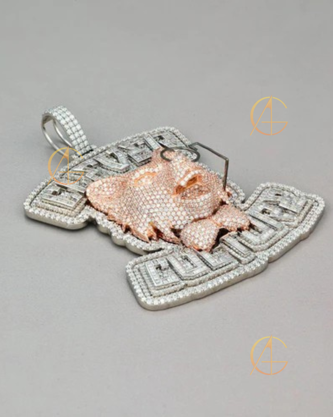 Personalized Moissanite Letter Necklace - 925 Silver/Gold Fine Jewelry Gift